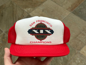 Vintage San Francisco 49ers Super Bowl XIX Champions Snapback Football Hat