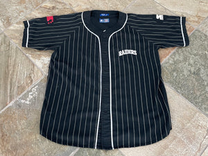 Vintage Los Angeles Raiders Starter Pinstripe Football Jersey, Size XL