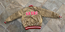 Load image into Gallery viewer, Vintage San Francisco 49ers Starter Satin Football Jackst, Size Large