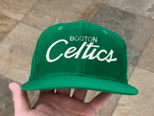 Load image into Gallery viewer, Vintage Boston Celtics Sports Specialties Script Snapback Basketball Hat