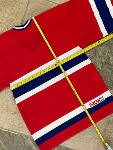Vintage Montreal Canadiens CCM Maska Hockey Jersey, Size Small