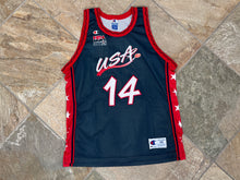 Load image into Gallery viewer, Vintage Team USA Glenn Robinson Champion Basketball Jersey, Size 48, XL