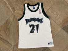 Load image into Gallery viewer, Vintage Minnesota Timberwolves Kevin Garnett Champion Basketball Jersey, Size 48, XL