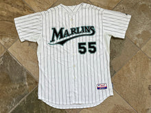 Load image into Gallery viewer, Florida Marlins Josh Johnson Team Issued Majestic Baseball Jersey, Size 50