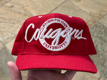 Load image into Gallery viewer, Vintage Washington State Cougars The Game Circle Logo Snapback College Hat