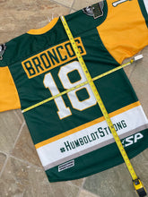 Load image into Gallery viewer, Humboldt Broncos SP SJHL minor league Hockey Jersey, Size Medium.