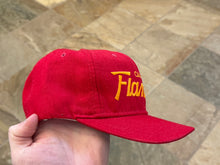 Load image into Gallery viewer, Vintage Calgary Flames Sports Specialties Script Snapback Hockey Hat