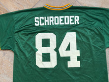 Load image into Gallery viewer, Vintage Green Bay Packers Bill Schroeder Logo Athletic Football Jersey, Size XL