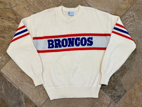 Vintage Denver Broncos Cliff Engle Sweater Football Sweatshirt, Size XL