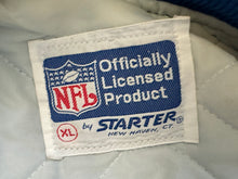 Load image into Gallery viewer, Vintage New England Patriots Starter Satin Football Jacket, Size XL