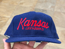 Load image into Gallery viewer, Vintage Kansas Jayhawks Sports Specialties Script Snapback College Hat