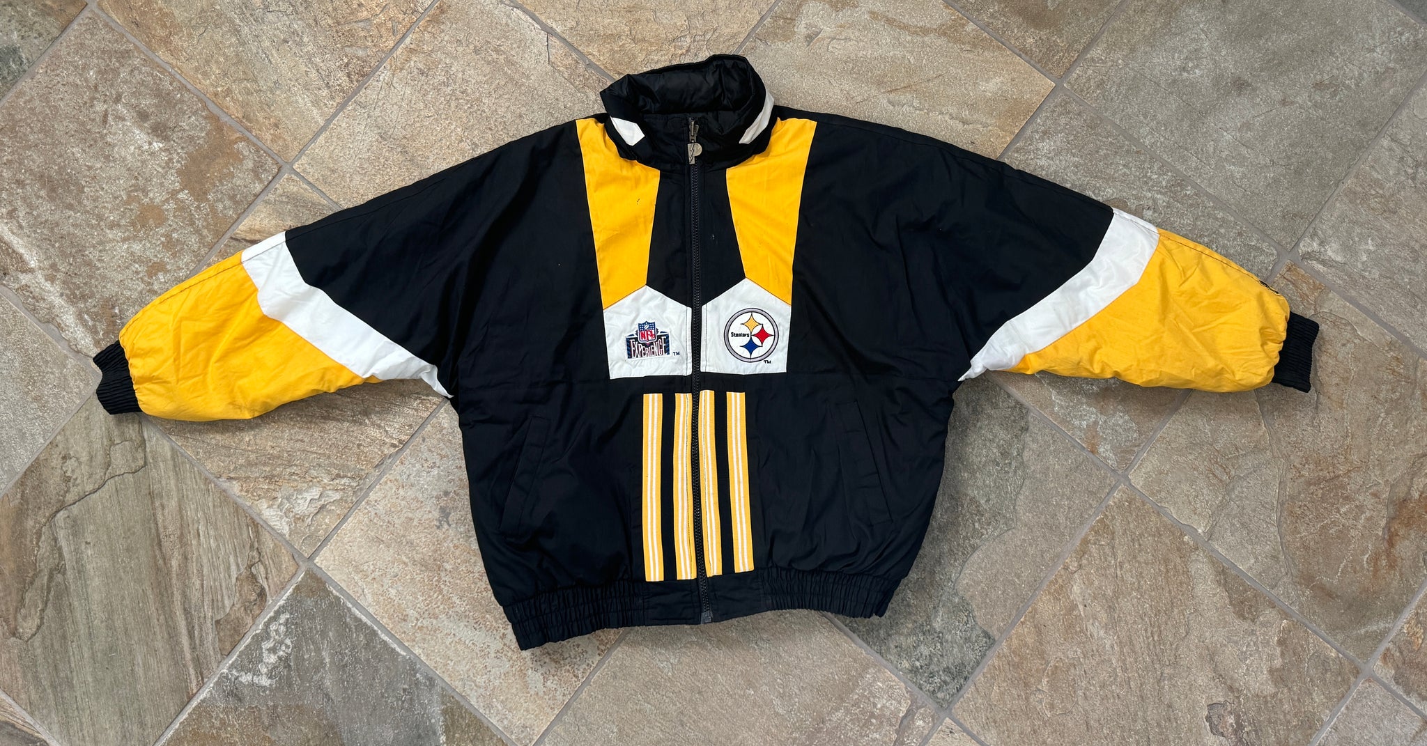 Vintage Reversible Pro Player Pittsburgh high quality Steelers Jacket