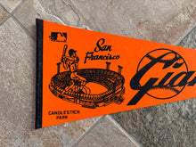 Load image into Gallery viewer, Vintage San Francisco Giants Candlestick Park Baseball Pennant