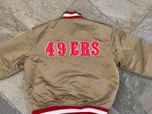 Load image into Gallery viewer, Vintage San Francisco 49ers Starter Satin Football Jacket, Size Large