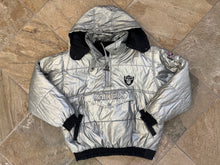 Load image into Gallery viewer, Vintage Oakland Raiders Pro Player Reversible Parka Football Jacket, Size XL