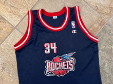 Load image into Gallery viewer, Vintage Houston Rockets Hakeem Olajuwon Champion Basketball Jersey, Size Youth XL, 18-20