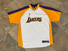 Load image into Gallery viewer, Vintage Los Angeles Lakers Nike Warmup Basketball Jacket, Size XXL