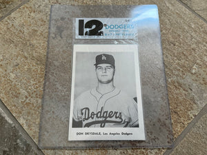 Vintage 1961 Los Angeles Dodgers 5x7 Pictures Don Drysdale - 12 ###