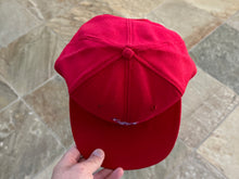 Load image into Gallery viewer, Vintage St. John’s Redmen Red Storm DeLong Snapback College Hat.