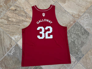 Indiana Hoosiers Trey Galloway Adidas College Basketball Jersey, Size XXL