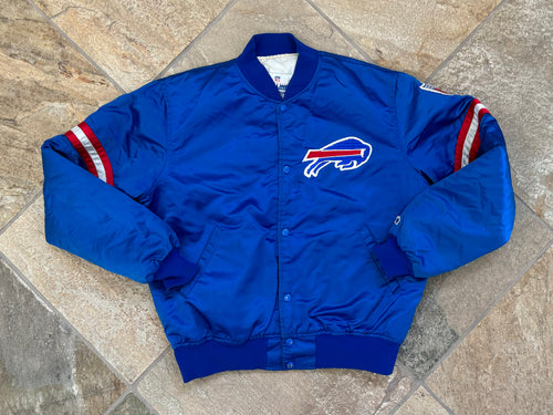 Vintage Buffalo Bills Starter Satin Football Jacket, Size Large