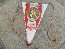 Load image into Gallery viewer, Vintage Liverpool FC Premier League Soccer Football Flag Pennant
