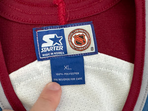 Vintage Colorado Avalanche Starter Hockey Jersey, Size XL