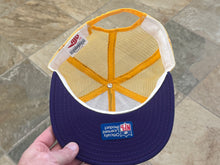 Load image into Gallery viewer, Vintage Minnesota Vikings AJD Superstripe Snapback Football Hat