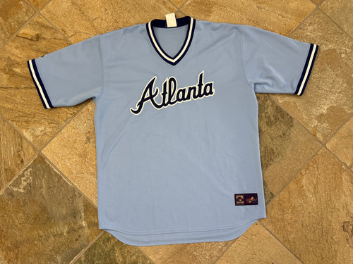 Vintage Atlanta Braves Majestic Cooperstown Baseball Jersey, Size XXL