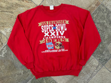Load image into Gallery viewer, Vintage San Francisco 49ers XXIV Super Bowl Champions Football Sweatshirt, Size XL
