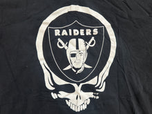 Load image into Gallery viewer, Vintage Oakland Raiders Grateful Dead Band Football TShirt, Size XXL