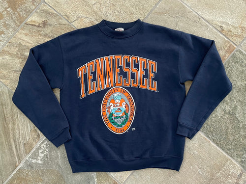 Vintage Tennessee Volunteers College Sweatshirt, Size Large