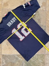 Load image into Gallery viewer, Vintage New England Patriots Tom Brady Reebok Football Jersey, Size XL
