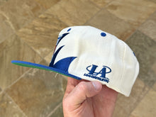 Load image into Gallery viewer, Vintage New York Rangers Logo Athletic Sharktooth Snapback Hockey Hat
