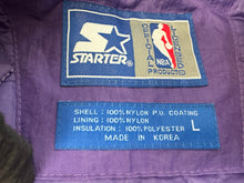 Load image into Gallery viewer, Vintage Los Angeles Lakers Starter Parka Basketball Jacket, Size Large