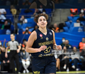 Fenerbahçe Turkey Bria Hartley Safiport Game Worn Basketball Jersey