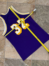 Load image into Gallery viewer, Vintage Los Angeles Lakers Magic Johnson Sand Knit Basketball Jersey, Size Large