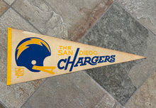 Load image into Gallery viewer, Vintage San Diego Chargers NFL Football Pennant
