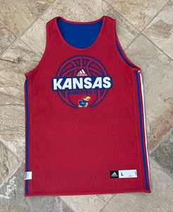 Kansas Jayhawks Frank Mason III Game Worn Adidas College Basketball Jersey, Size Large