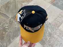 Load image into Gallery viewer, Vintage Pittsburgh Penguins Sports Specialties Laser Snapback Hockey Hat