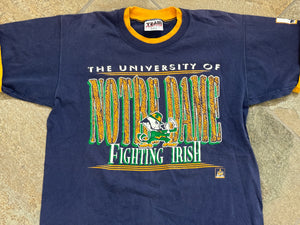 Vintage Notre Dame Fighting Irish College TShirt, Size XL