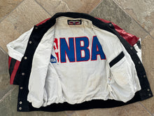 Load image into Gallery viewer, Vintage Chicago Bulls Jeff Hamilton Leather Basketball Jacket, Size Medium
