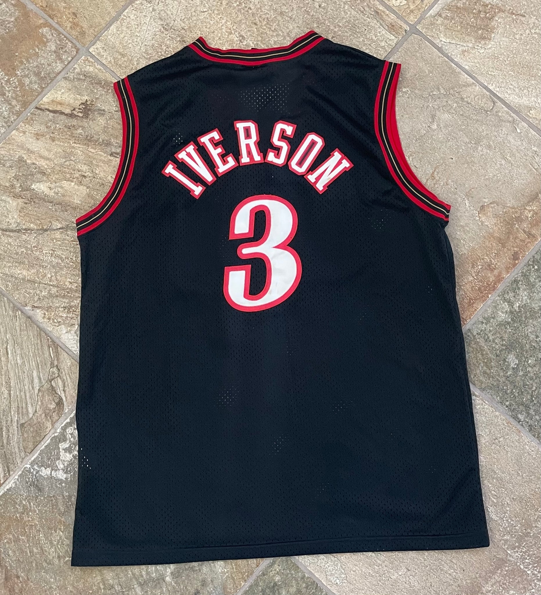 Vintage Nike Allen Iverson Philadelphia 76ers Jersey NBA 