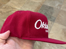 Load image into Gallery viewer, Vintage Oklahoma Sooners Sports Specialties Script Snapback College Hat