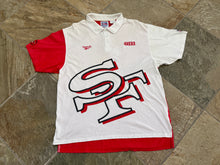Load image into Gallery viewer, Vintage San Francisco 49ers Reebok Polo Football TShirt, Size Large