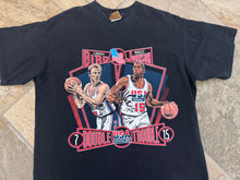Load image into Gallery viewer, Vintage Dream Team Larry Bird Magic Johnson Nutmeg Basketball TShirt, Size Large