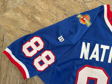 Load image into Gallery viewer, Vintage NFC Pro Bowl Michael Irvin Autographed Wilson Football Jersey, Size 46
