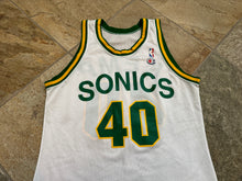 Load image into Gallery viewer, Vintage Seattle SuperSonics Shawn Kemp Champion Basketball Jersey, Size 44, Large