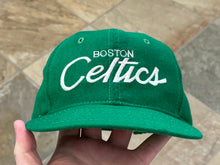 Load image into Gallery viewer, Vintage Boston Celtics Sports Specialties Script Snapback Basketball Hat