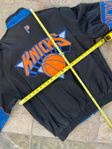 Vintage New York Knicks Pro Player Leather Basketball Jacket, Size Small